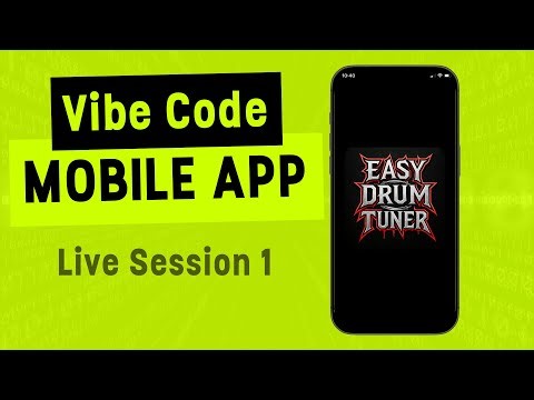 Vibe coding a mobile app from scratch - Session #1