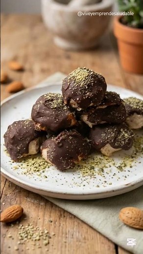 Bombas de Chocolate y Almendra KETO | Postre Saludable SIN AZÚCAR y Sin Horno #postresinhorno