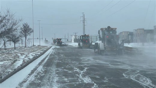 Blowing snow slows highway clearing across North Dakota