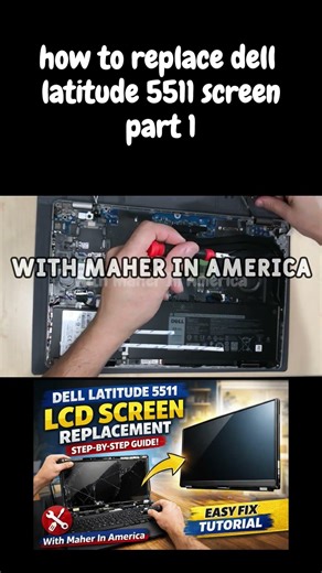 How to Replace Dell Latitude 5511 LCD – Part 1