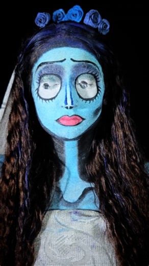Turned into Tim Burtons Corpse Bride👻👽