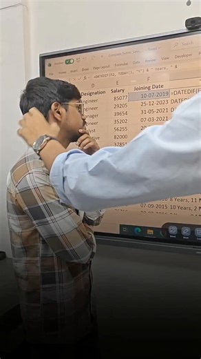 Satish Dhawale Skill Course on Instagram: "How to Calculate Tenure in Excel Using AI (Easy Method) #Excel #ExcelTips #ExcelTricks #ExcelFormula #AIinExcel #ExcelAI #TenureCalculation #EmployeeTenure #DataAnalysis #OfficeTips #LearnExcel #Productivity #SatishDhawale"