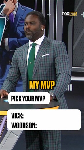 Mike Vick and Charles Woodson share their picks for the NFL MVP 👀 | NFL on FOX