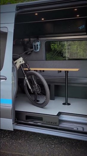 The Perfect Van Setup for Bike Storage