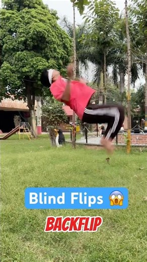 Blind Flips Challenge😱🔥| Crazy Flip Challenge 2025 #shortsvideos #blind #backflip #bestflip