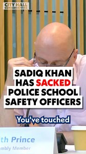 Talking about Dedicated Ward Officers, Councillor Keith Prince A.M. explores how Khan's cuts to schools officers are leaving existing officers overstretched #police #schools #cuts #conservative #london #ukpolitics #politics #fyp #news #reform #labour #education | City Hall Conservatives