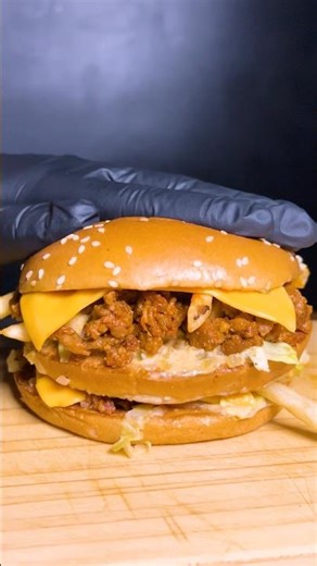 Buldak Cheese French Fries Big Mac