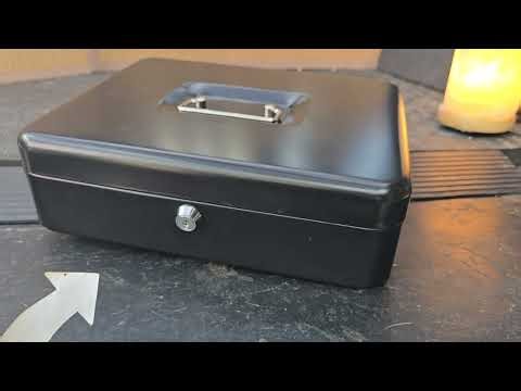 Why I Bought This All Metal Locking Cash Box for Events