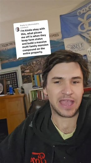 Using a farm tax exemption to hold residential property to then subdivide and develop for profit is kinda despicable. | Morgan Taylor