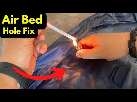 How To Patch a Hole in an Air Bed