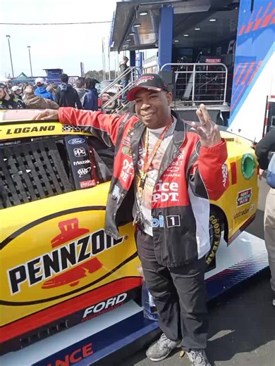 winning at Atlanta Motor Speedway