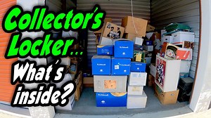 I bought this unit last week at an online storage auction for $1,815. Since I was leaving on vacation, I jammed it into my Sprinter van where's it has sat, waiting for me to dig in. Well now is the time, so let's get to cracking those boxes open and see if we find a motherlode of Hummel collectibles. Let's find out together on this episode of Locker Nuts. | Locker Nuts