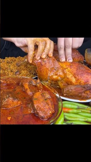 Eating Spicy 🔥🔥 Chicken Thai, Spicy Fish Curry l ASMR Eating Mukbang l #mukbang #shorts #viral #food