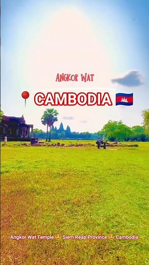 📍Angkor Wat 🇰🇭 Beautiful Day at Angkor Wat Temple 🤩 Looking for Beautiful and Amazing Temple 🤩