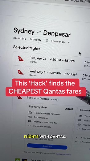 Find the Cheapest Qantas Flights: The Ultimate Hack