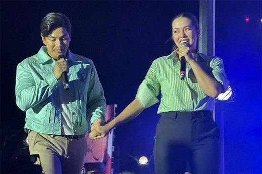 Coco Martin proud of girlfriend Julia Montes after watching 'Saving Grace' trailer | ABS-CBN Entertainment