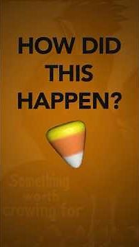 Candy Corn. Why are we doing this? #halloween #candy #history