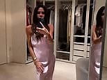 Victoria Beckham unveils soft pink shimmery gown previously worn by Kim K