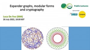 Expander graphs, modular forms and cryptography, Luca De Feo