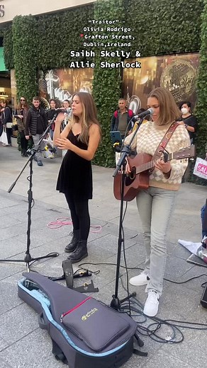Dublin Street Performance of 'Traitor' by Olivia Rodrigo ft. Saibh Skelly & Allie Sherlock