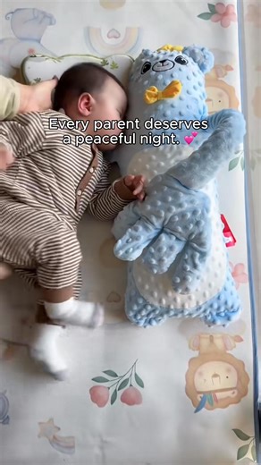 Meet SleepBuddy™, the parent-loved bedtime companion that turns fussy nights into peaceful sleep. Whether it’s calming a restless newborn or helping your baby drift off faster, SleepBuddy’s gentle rhythmic pats create the comfort and security little ones need to rest deeply. 💤 Because every parent deserves a good night’s sleep. ✅ Gentle patting motion mimics a parent’s soothing touch ✅ Soft, baby-safe fabric for cozy comfort ✅ Quiet, screen-free design for uninterrupted rest ✅ FREE Worldwide Sh