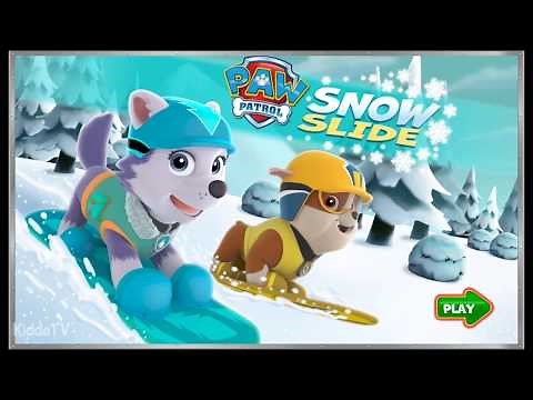 PAW Patrol: Snow Slide - Snowboarding adventure with the PAW Patrol!