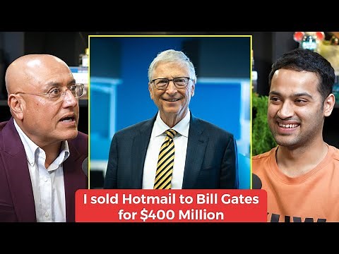 "Why I Sold Hotmail To Microsoft?" - Founder Of Hotmail | Sabeer Bhatia | Raj Shamani Clips