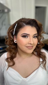 My beautiful bride🤍👰🏼‍♀️ #bride #bridalmakeup #brideglam | Sparkles Makeup