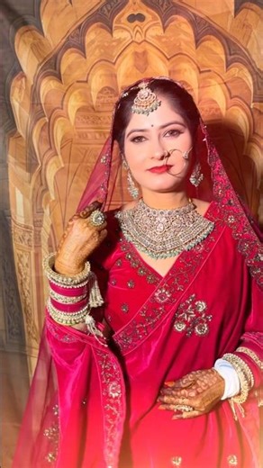 Most beautiful😍 bride🌸😘 |R.V. Make over| Book now your special day😉🤗. #bridelmakup #viralvideo