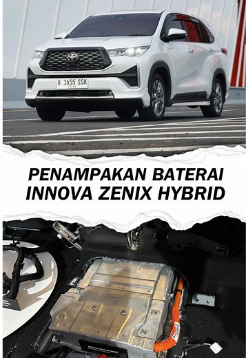 Penampakan Baterai NiMh Toyota Kijang Innova Zenix Hybrid