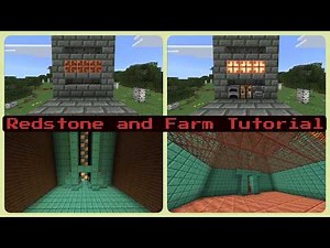 Redstone Tutorial: Piston Slime Elevator, Hidden Workbench, Automatic Elevator, Simple Trap Door