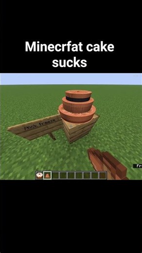 Minecraft best cake design #minecraft #minecraftrealistic #minecraftbuilding #minecraftshorts