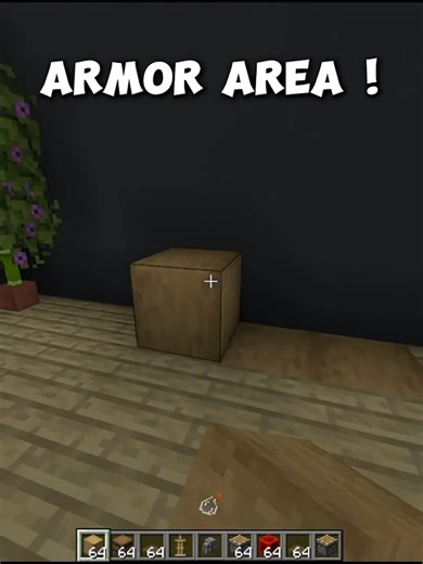 Creating an Armor Area in Minecraft