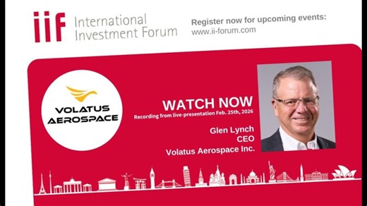 18. IIF - Volatus Aerospace Inc. with Glen Lynch, CEO | International Investment Forum (IIF)
