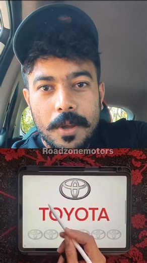 Ever noticed this? 😲 T O Y O T A — every letter is hidden inside the Toyota logo! Once you see it, you can’t unsee it 👀🚗 Save this & tag a Toyota fan 🔖 #Toyota #ToyotaLogo #CarFacts #AutoFacts #AutomotiveDesign | Road zone motors