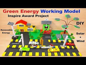 green energy working model - diy science project - inspire award - renewable energy - howtofunda