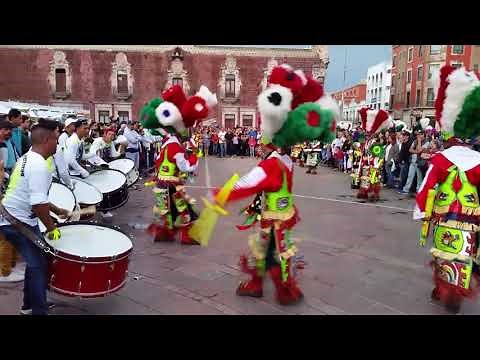 Danza de matlachines, Toltecas casta de guerreros, Romería 2017.