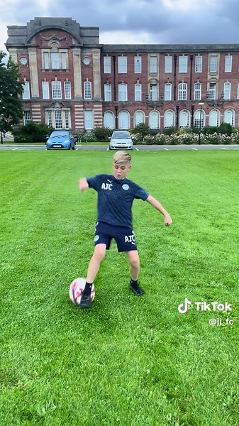 BAZ showing off some skills! #OnSet #JamieJohnsonFC #Football