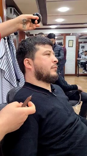 Barber Shop Hair Brushing Tutorial