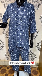 Floral coord Set ✨ Sizes: L, XL & XXl Dm to get yours  #coords #onlineshopping #outfitoftheday | Femiwrap | Facebook