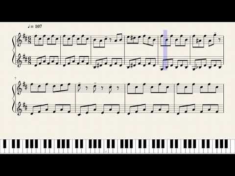 Fallen Down (Reprise) - Undertale - Sheet Music