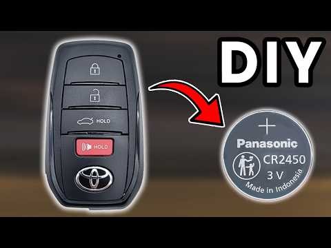 DIY 2023-2025 Toyota Corolla Key Fob Battery Replacement | How To Change Toyota Corolla Batteries
