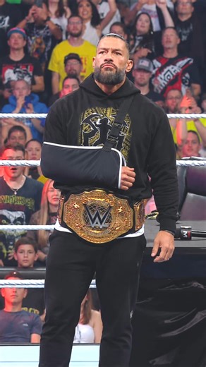 What Roman Relinquish his Title due to injury #romanreigns #wwe #injury #title #wrestling #shorts