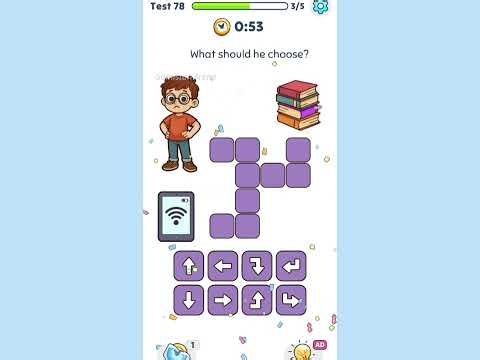 I am not a Robot Brain test level 78 Walkthrough Solution - Test 78 Solution