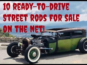 10 READY-TO-DRIVE STREET RODS FOR SALE ON THE INTERNET THIS WEEK! Links to cars in the description!