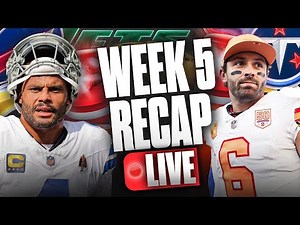 Sunday Night Football Recap LIVE: Biggest storylines, talking winners & losers for Week 5 in the NFL