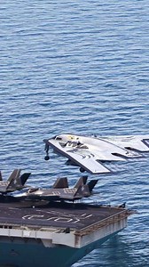 Stealth fighter-bomber makes historic landing on American aircraft carrier | Xtrix