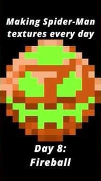 Day 8 of creating Spider-Man Textures