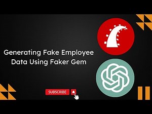 Generating Fake Employee Data Using Faker Gem
