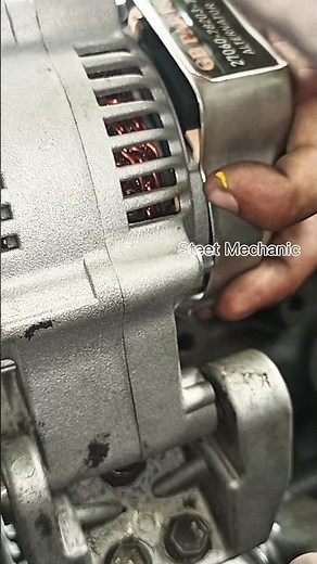 Installing an Alternator: Step-by-Step Guide #shorts #mechanic #machine #dynamoampere #altemator